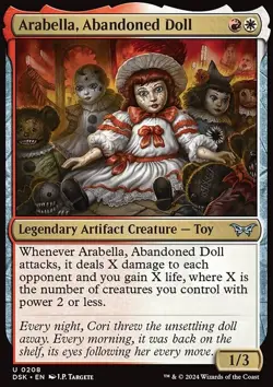 Arabella, Abandoned Doll - Non-Foil - DSK - 208 | MTG Card - Image 3