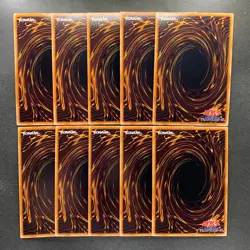 NM 10 card Jinzo GDB1-JP004 Gold Ultra Rare YuGiOh 1000 - Image 2