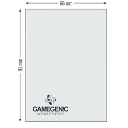 Gamegenic Lime Green Matte Prime Card Sleeves Standard Size 100ct 66x91mm - Image 4