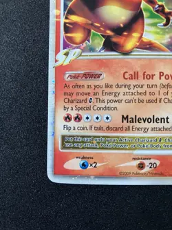 Pokemon TCG Charizard G LV.X DP45 Black Star Promo Card - Image 2