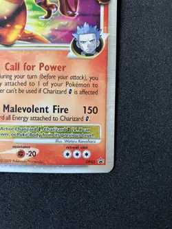Pokemon TCG Charizard G LV.X DP45 Black Star Promo Card - Image 3