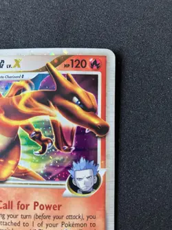 Pokemon TCG Charizard G LV.X DP45 Black Star Promo Card - Image 4