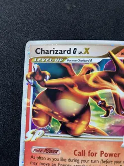 Pokemon TCG Charizard G LV.X DP45 Black Star Promo Card - Image 5