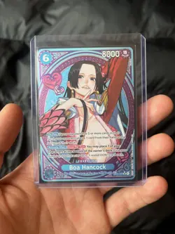 Boa Hancock EB03-026 SP Super Rare Foil Character Card One Piece English - Image 1