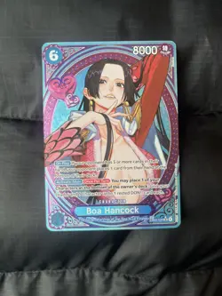 Boa Hancock EB03-026 SP Super Rare Foil Character Card One Piece English - Image 2