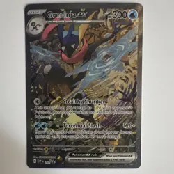 Pokemon TCG Greninja EX 132 Scarlet & Violet Promo Holo Card NM Condition - Image 1