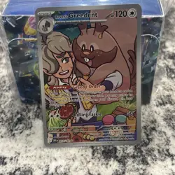 Pokemon Arven's Greedent Illustration Rare Card 205/182 SV10 Destined Rivals - Image 1