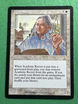 **Academy Rector* ~Urza's Destiny~ MTG: Magic the Gathering, Moderate Play (MP) - Image 1