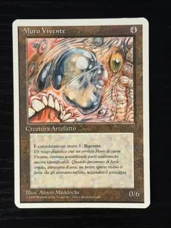 Magic MTG Italian Revised Living Wall Artist Proof Near Mint - Only 50 Exist! - Image 1