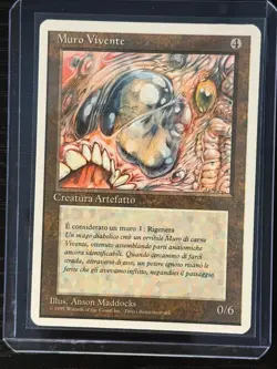 Magic MTG Italian Revised Living Wall Artist Proof Near Mint - Only 50 Exist! - Image 3