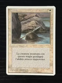 Magic MTG Italian Revised Lance Artist Proof Near Mint - Only 50 Exist! - Image 1