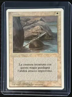 Magic MTG Italian Revised Lance Artist Proof Near Mint - Only 50 Exist! - Image 3
