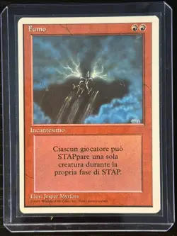 Magic MTG Italian Revised Smoke Artist Proof Near Mint - Only 50 Exist! - Image 3