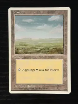Magic MTG Italian Revised Plains Artist Proof Near Mint - Only 50 Exist! - Image 1