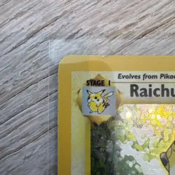 The Pokemon Company Raichu 14/102 Base Set Holo Rare English Pokemon Card - Image 2