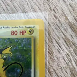 The Pokemon Company Raichu 14/102 Base Set Holo Rare English Pokemon Card - Image 3
