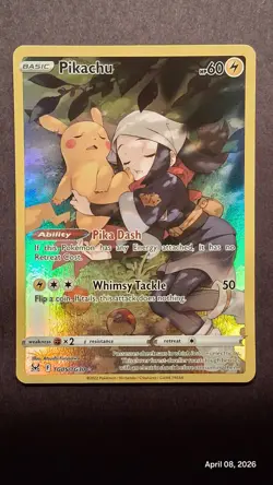 Pokemon TCG Pikachu Lost Origin Trainer Gallery TG05/TG30 Holo Ultra Rare - Image 1