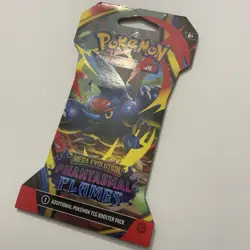 Pokemon TCG Mega Evolution Phantasmal Flames Sleeved Booster Pack English - Image 2