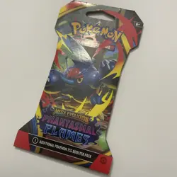 Pokemon TCG Mega Evolution Phantasmal Flames Sleeved Booster Pack English - Image 4