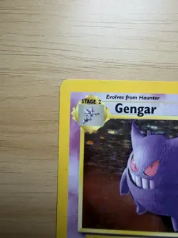 Pokemon TCG Gengar Fossil Holo Card 5/62 Unlimited Rare Vintage WOTC - Image 2