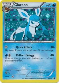 Lightly Played Glaceon - BW90 - Promotional Pokemon BW Promos - Image 1