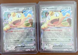 Meowth Pokemon Perfect Order Meowth EX 062/088 Double Rare Halo NM - Image 2