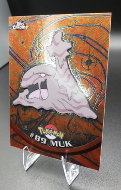 2000 Topps Chrome Series 2 - Pokemon Muk #89 - Image 3