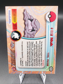 2000 Topps Chrome Series 2 - Pokemon Muk #89 - Image 4
