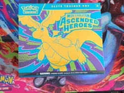 (HAS TEAR SEE PHOTO) Pokemon Mega Evolution Ascended Heroes Sealed (Regular ETB) - Image 1