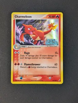 Charmeleon 29/100 Crystal Guardians Reverse Holo Stamped Pokemon TCG - Image 1