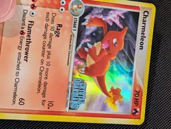 Charmeleon 29/100 Crystal Guardians Reverse Holo Stamped Pokemon TCG - Image 3
