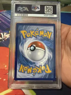 2016 POKEMON XY BLACK STAR PROMO #XY117 VICTINI PROMO MYTHICAL COLLECTION PSA 8 - Image 3