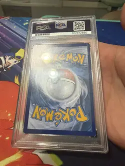 2016 POKEMON XY BLACK STAR PROMO #XY117 VICTINI PROMO MYTHICAL COLLECTION PSA 8 - Image 4