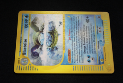 Pokemon Blastoise 4/165 Holo Expedition (Moderately Played) - Image 4