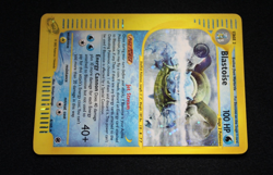 Pokemon Blastoise 4/165 Holo Expedition (Moderately Played) - Image 5