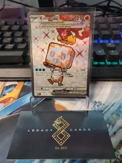 Eiscue ex 210/197 - S&V: Obsidian Flames Ultra Rare - Pokemon TCG (NM) - Image 1
