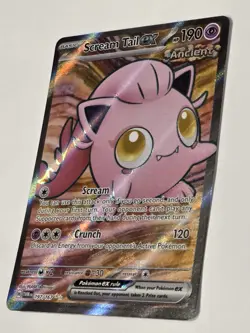 Pokemon TCG Scream Tail ex 197/167 Sv06: Twilight Masquerade Ultra Rare Holo - Image 3