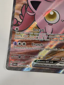 Pokemon TCG Scream Tail ex 197/167 Sv06: Twilight Masquerade Ultra Rare Holo - Image 5