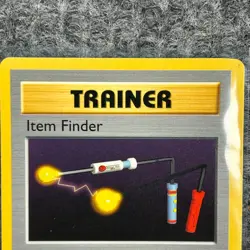 Vintage Pokemon Base Set Shadowless Item Finder 1st Edition 74/102 Rare NM/LP - Image 3