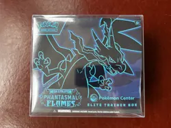 Phantasmal Flames ETB (Pokemon Center) - Sealed - Elite Trainer Box with Case - Image 1