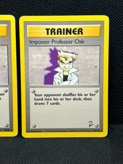 Pokemon Tcg Imposter Professor Oak 73/102 Base Set & Base Set 2 Non Holo - Image 3