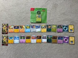 Pokemon TCG Ascended Heroes Erika’s Tangela 2 Pack Blister Opened Used - Image 3