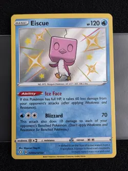 Eiscue SV035/SV122 Rare Shiny Shining Fates Shiny Vault Pokemon NM - Image 1