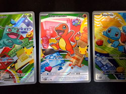 Pokemon TCG First Partner Illustration Collection Series 1 Kanto GEN 1 Starters - Image 3