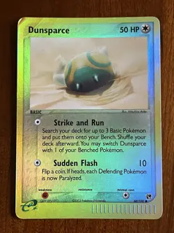 Dunsparce 60/100 Reverse Holo EX Sandstorm Pokemon TCG - Image 1