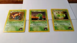 (3) Erikas: Weepinbell 49/132 Gloom 46/132 Oddish 78/132 Pokemon Gym Heroes - LP - Image 2
