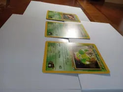 (3) Erikas: Weepinbell 49/132 Gloom 46/132 Oddish 78/132 Pokemon Gym Heroes - LP - Image 3