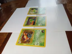 (3) Erikas: Weepinbell 49/132 Gloom 46/132 Oddish 78/132 Pokemon Gym Heroes - LP - Image 4