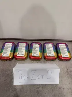 5 x Pokemon TCG Mega Evolution Ascended Heroes Mini Tins - Full Set tin - Image 2