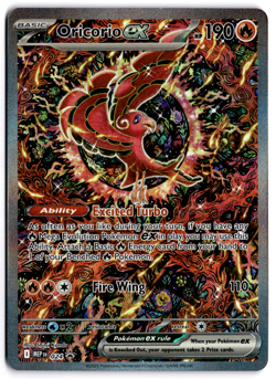 Oricorio ex - Black Star Promo Mega Evolution 024 UPC - NM - Image 1